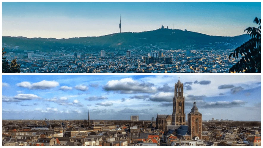Diferencias entre Barcelona y Utrecht